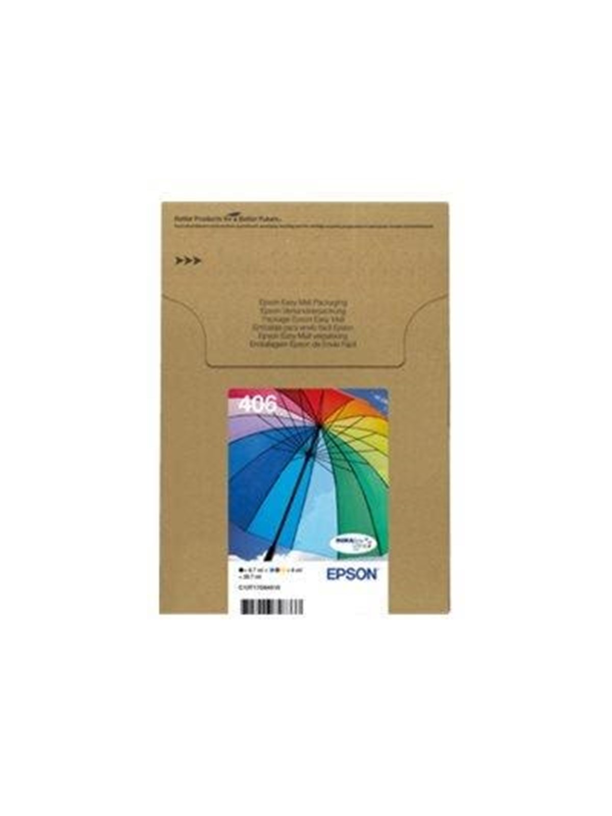 Epson 406 Multipack EasyMail - 4-pack - black yellow cyan magenta - original - ink cartridge