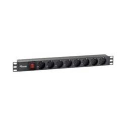 Equip 19 Steckdosenleiste CEE7/7 90°->8xSchuko+Switch Pla. Multimedia-Technik Steckdosenleisten 333283NEUEVERSION