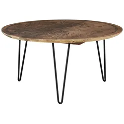 Couchtisch   ¦ holzfarben ¦ Maße (cm): H: 44  Ø: 90.0