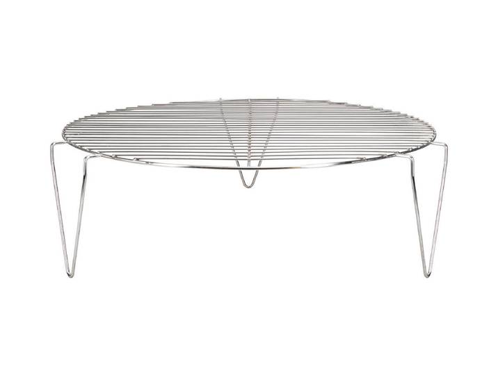 Nouvel Feuerschalen-Grill Edelstahl inkl. Zange Ø 60 cm