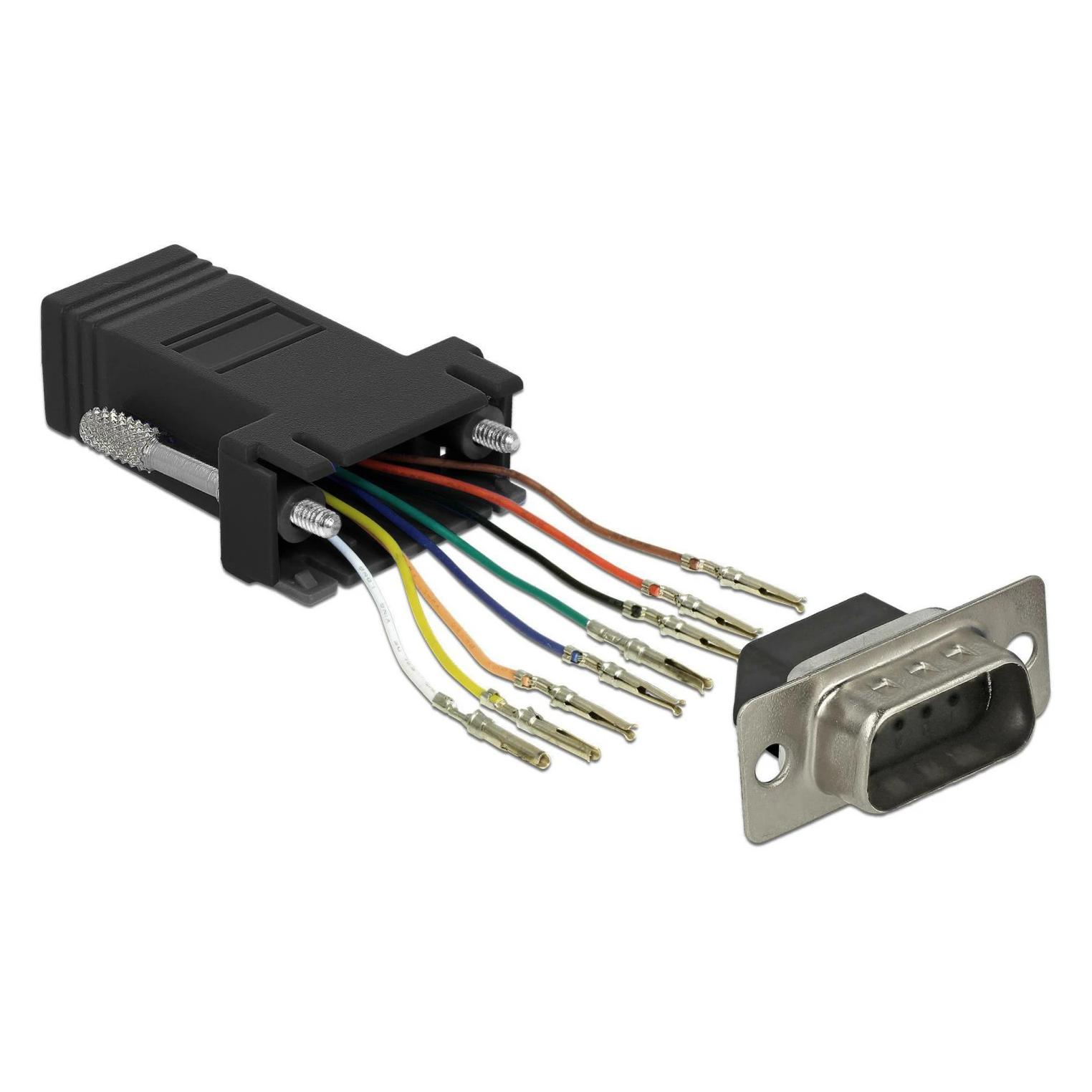 Delock RJ-45 Buchse zu RS232 (0.05 m) (66166)