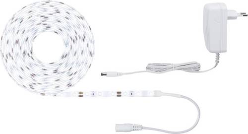 Paulmann SimpLED 78975 LED-Streifen-Komplettset mit Stecker 12V 5m Tageslichtweiß 1St.