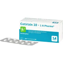 Cetirizin 10 - 1 A Pharma 100 ST