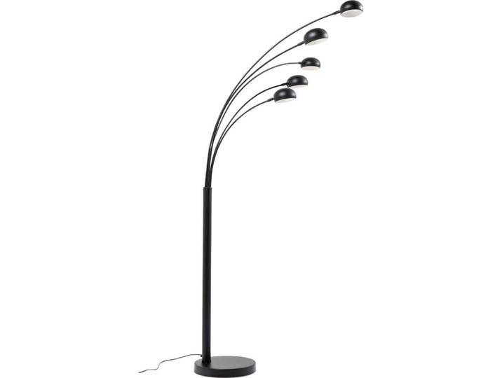 Kare-Design Bogenleuchte, Schwarz, Metall, 86x201x85 cm, Lampen & Leuchten, Innenbeleuchtung, Stehlampen, Bogenlampen