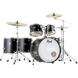 Pearl Decade Maple 22" Satin Slate Black Drumset - Schlagzeug