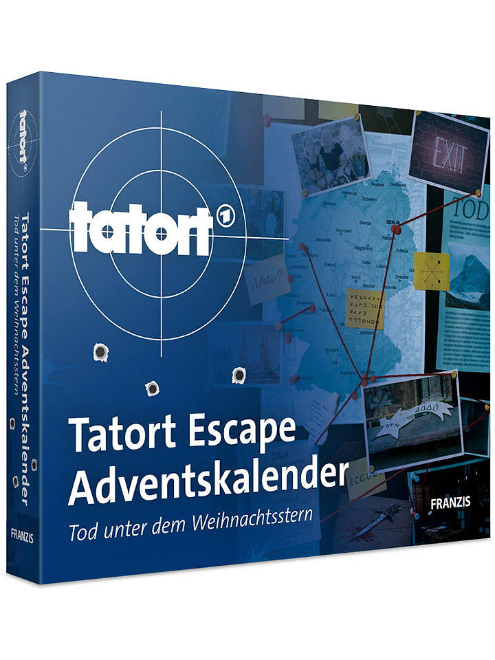 FRANZIS Escape-Adventskalender "Tatort: Tod unter dem Weihnachtsstern" - ab 16 Jahren - onesize