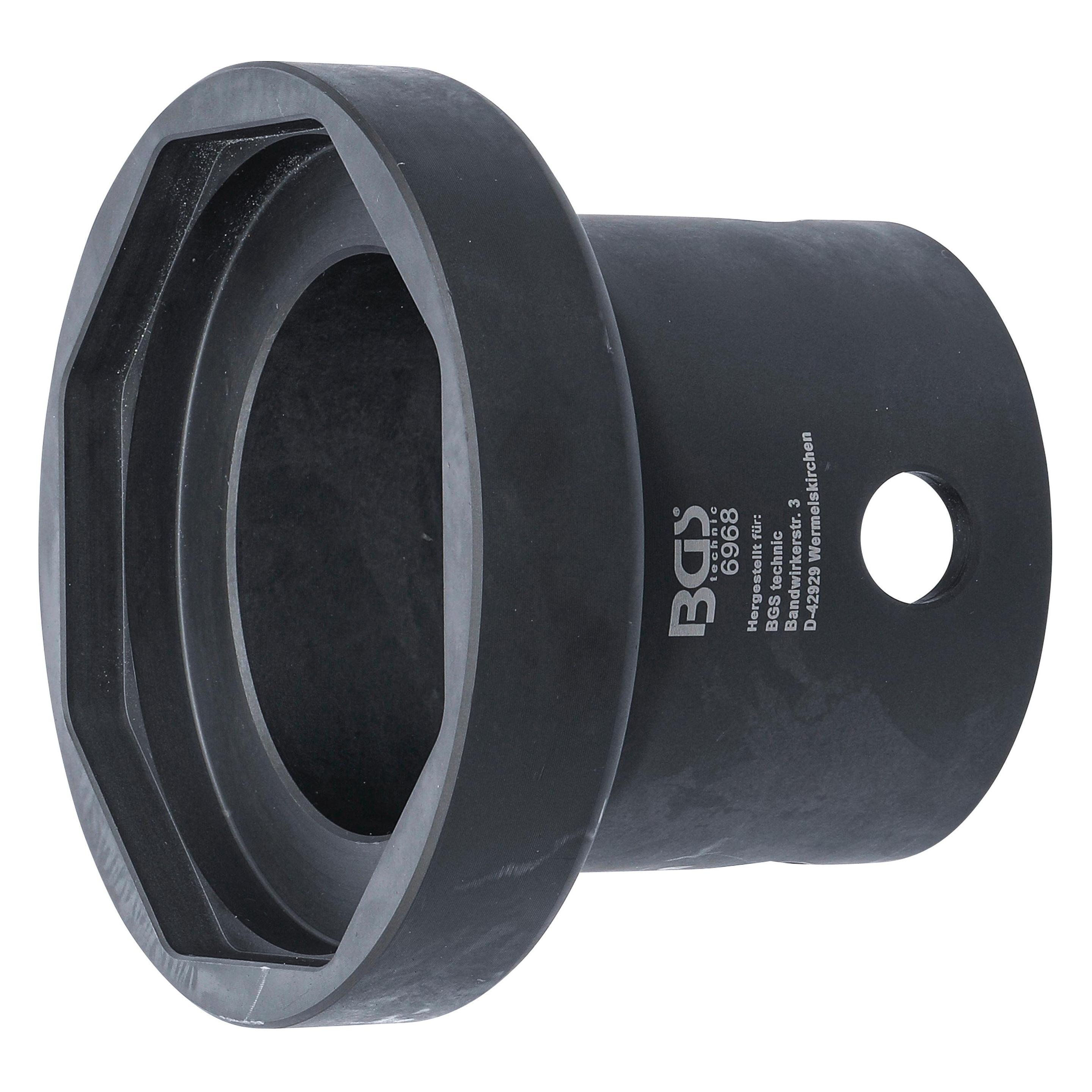 BGS Nabenmuttern-Schlüssel Achtkant für R.O.R. Anhänger SW 127 mm (6968)