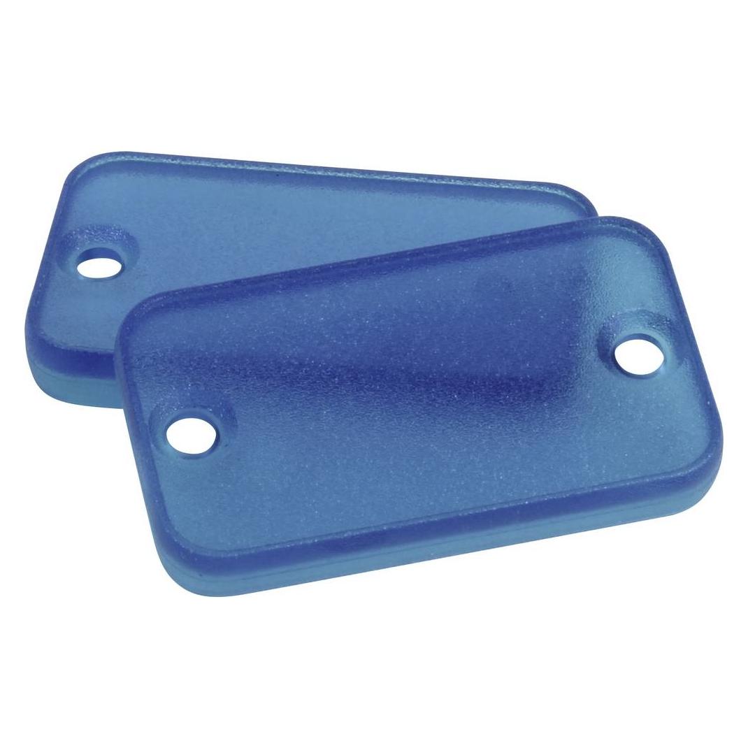Hammond 1455DPLTBU Blende ABS Blau (transparent) (L x B x H) 6 x 4 (5TT59107)