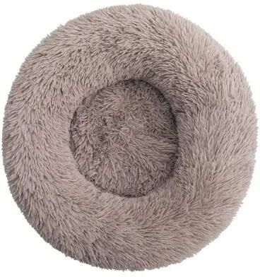 Uplift Essentials Round Plush Pet Bed For Dogs And Cats color 4 31.5in