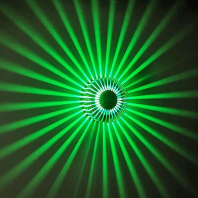 Inspire Select 3W LED Ceiling & Wall Light Modern Aluminum Sconce For Living Room, Hallway, Porch & Restaurant Lighting green Light