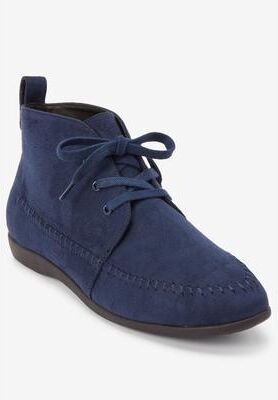 Women's The Elsa Bootie by Comfortview in Navy (Size 7 M)