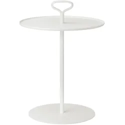PORTER mobiler Outdoor-Beistelltisch - leichtes Aluminium Silk Grau