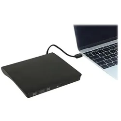 Delock 5.25 Gehäuse SATA, DVD-ROM (5.25"), Festplattengehäuse, Schwarz
