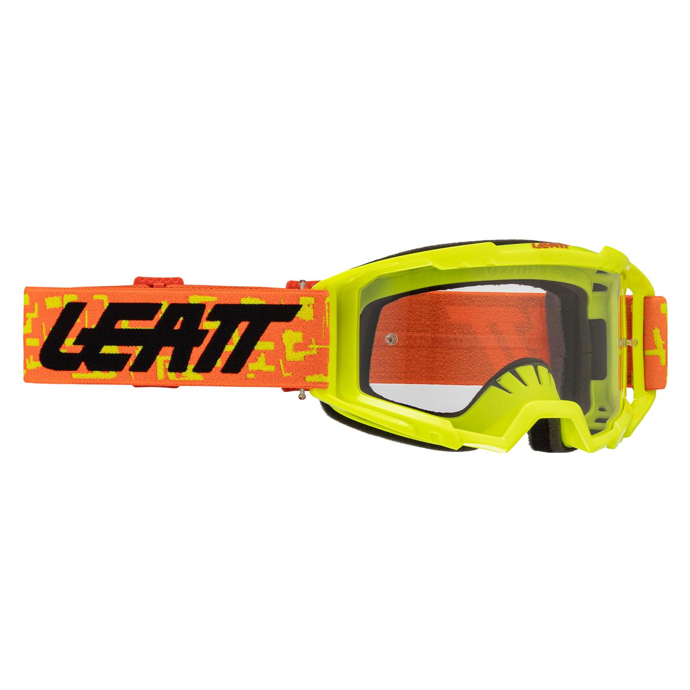 Leatt Vizion 3.5 90 Volt Rot Klare Schutzbrille (60103759)