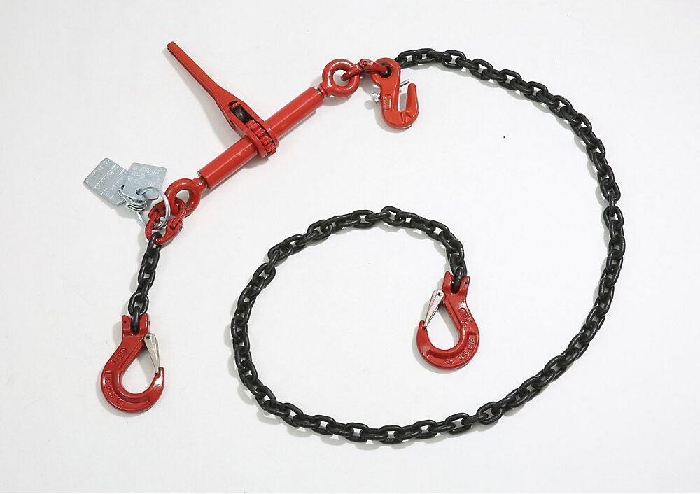 kaiserkraft Zurrkettensystem, einteilig, Gliederstärke 13 mm