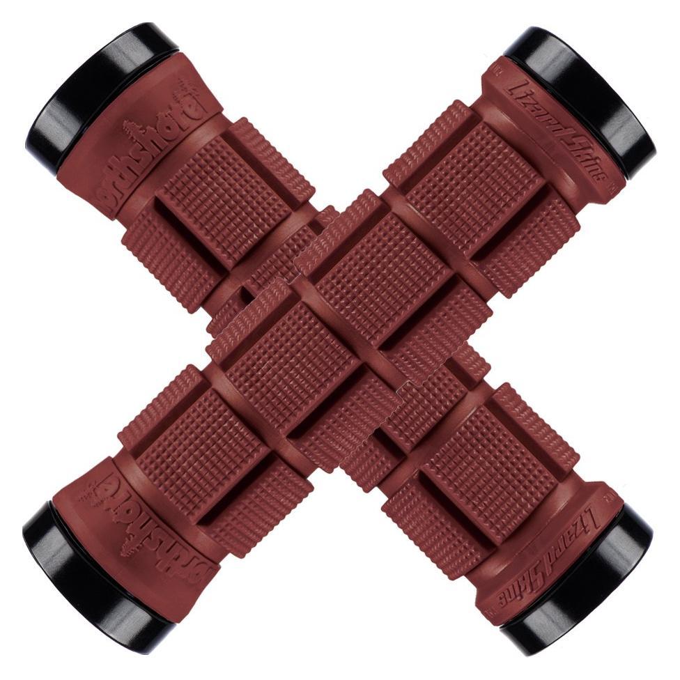 Lizard Skins Umarmungen der Lizardskins Northshore Lock-On Human Guide 130 mm tiefrot (neu) (LI9931.DRE)
