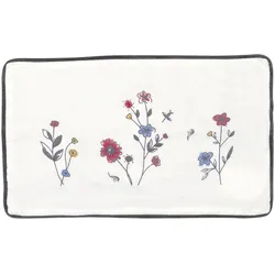 GreenGate Kissenbezug Venissa mit Stickerei, 50 x 30 cm