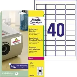 Avery Zweckform Etiketten L6140-20 Kraftkleber 45,7x25,4mm 800 St./Pa