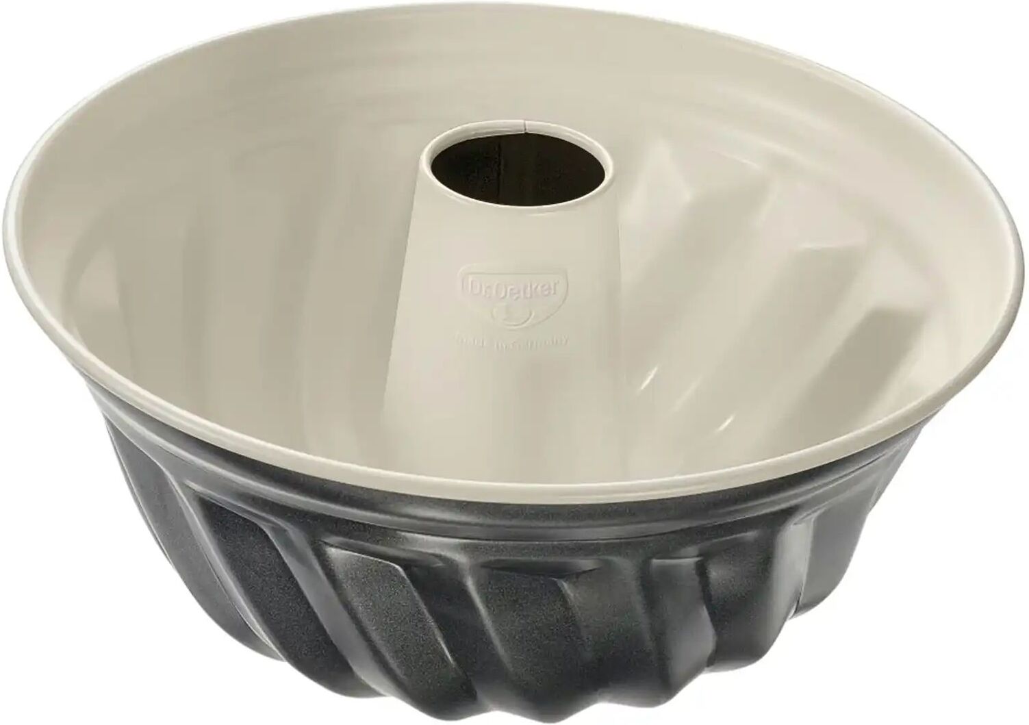 Dr. Oetker Gugelhupfform  Back-Trend ¦ grau ¦ Stahlblech ¦ Maße (cm): H: 11,5