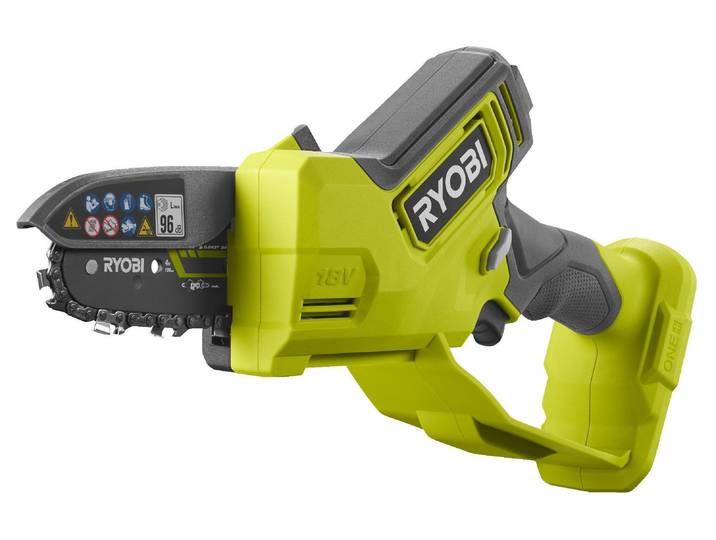 Akku-Kettensäge RYOBI RYOBI Solo RY18PSX10A-0 , grün, Kettensägen, Akku-Kettensäge