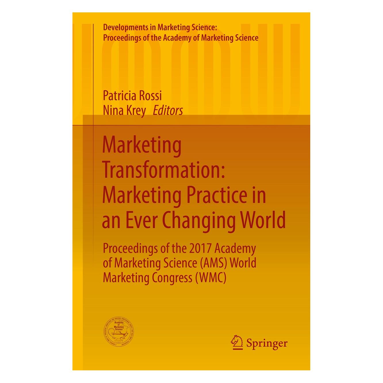 Springer Marketing Transformation: Marketing Pra (Englisch, Nina Krey, Patricia Rossi, 2017) (9783319687490)