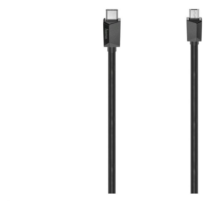 Hama USB Typ C - Micro B (0.75 m, USB 2.0) (00200644)