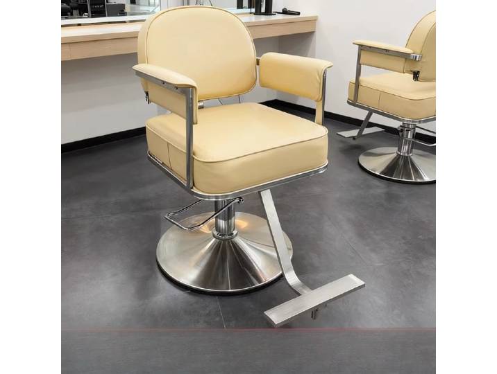 Chaise de Barbier Esthétique, Chaise de Salon de Beauté Confortable et Luxueuse, Décoration Moderne, Chaise de Coiffure Professionnelle, Mobilier de Salon
