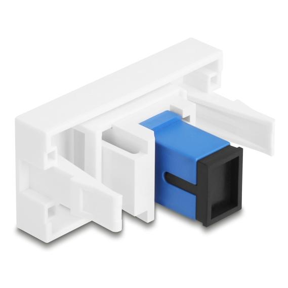 Delock Easy 45 Modul SC Simplex Buchse zu SC Simplex Buchse (90896)