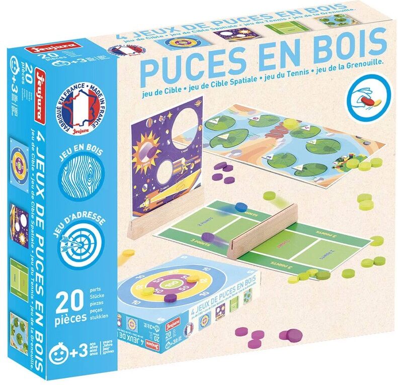 Jeux de puces : 4 jeux - Jeujura
