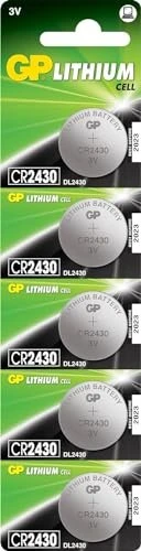 Knopfzellen GP CR2430 5 Stück