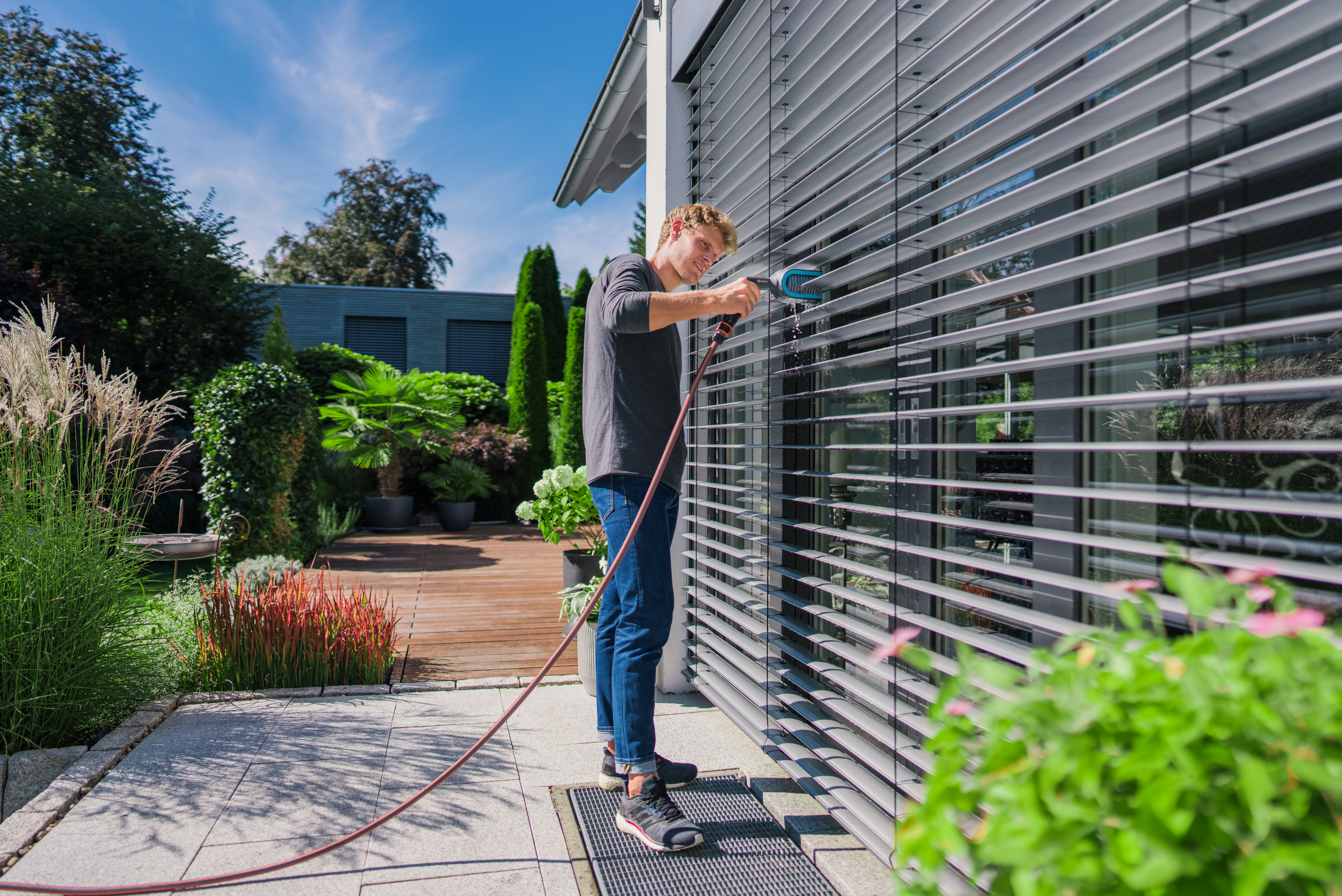 Gardena Jalousienbürste »Cleansystem«, 90°-Drehbar 