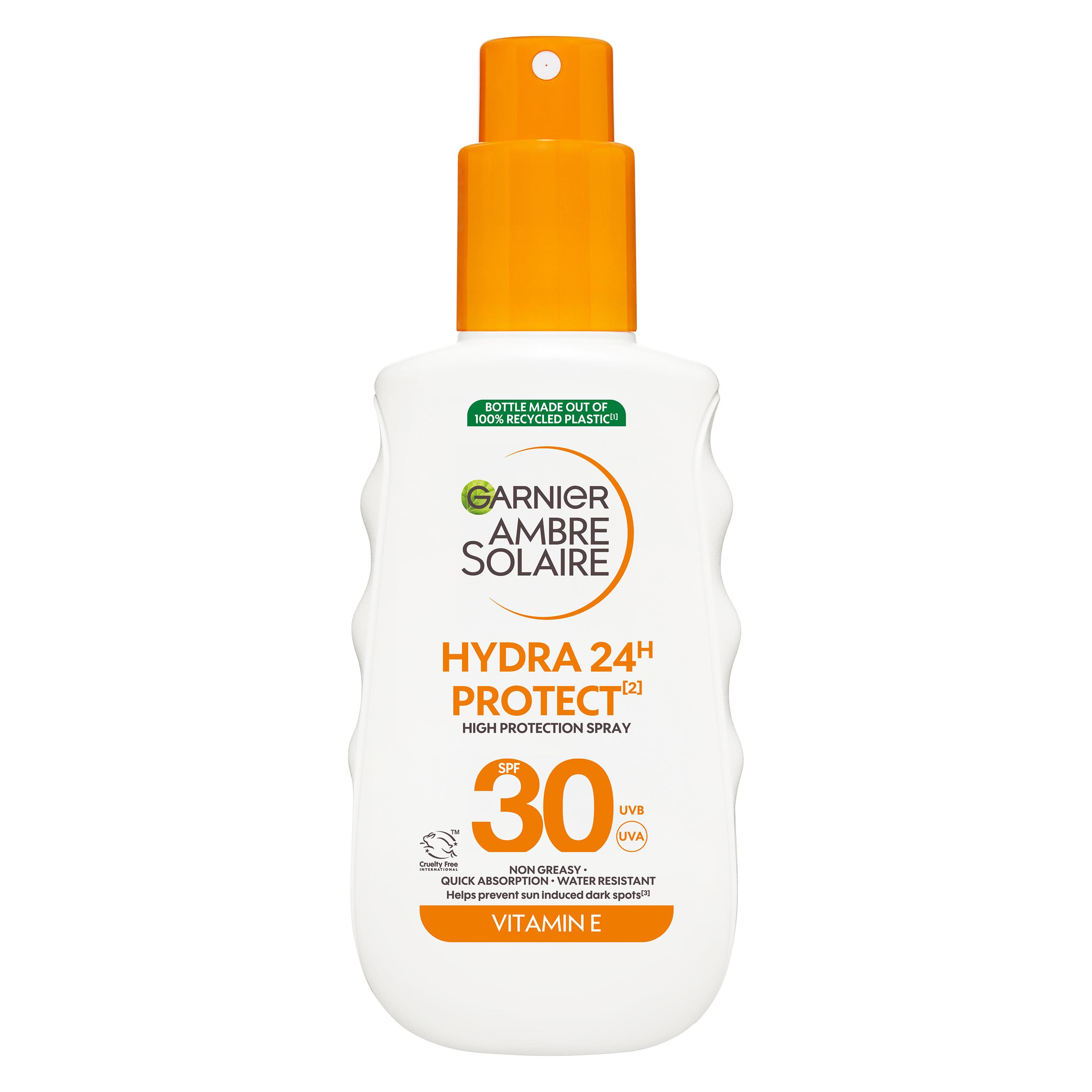 Garnier - Ambre Solaire Hydra 24H Protect High Protection Spray SPF30 - 150 ml (SPF 30, 150 ml) (C7242300)