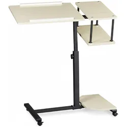 Relaxdays Laptoptisch, Notebook Ständer, Beige
