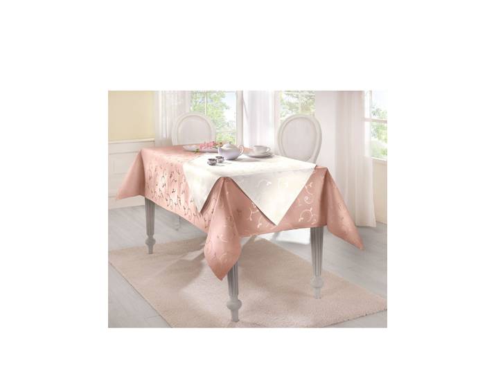 Tischdecke DOHLE Gr. 1, beige (ecru), B:80cm L:80cm, Tischdecken, Tischdecke