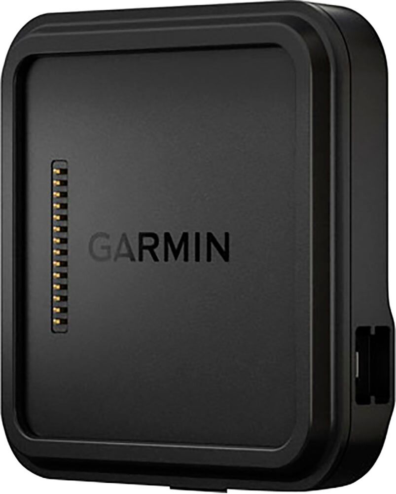 Garmin Navigationsgeräte-Halterung "Magnetische Halterung mit Stromversorgung und Videoeingang", schwarz, B:11,5cm H:6,5cm T:11,5cm, Gerätehalterungen, Navigationsgeräte-Halterung