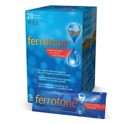 Ferrotone natürliches Eisen Beutel 28x20 ml