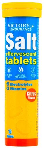 Victory Endurance Salt Effervescent Citrus 15 tablets