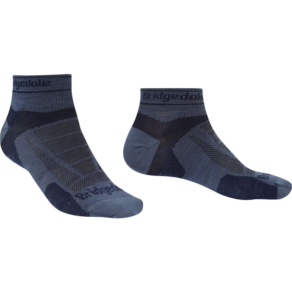 Bridgedale Trail Run Ultralight Zero Merino Sport Low blue (436) L 710548-436-L