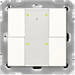 MDT RF-TA55A4.01 KNX RF+ Funk Taster, Schalter + Taster, Weiss