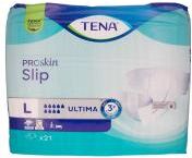 Tena ProSkin Slip Ultima Taille L Changes Complets 21 Unités - Paquet 21 changes complets