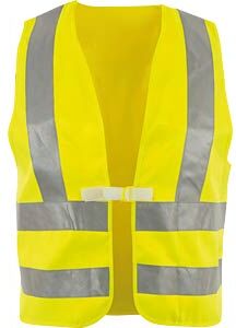 ASATEX WW RIO - Safety vest RIO yellow, m. Shoulder reflex.
