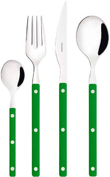 Bugatti Allegra Fogliage Green Piece Cutlery Box Set
