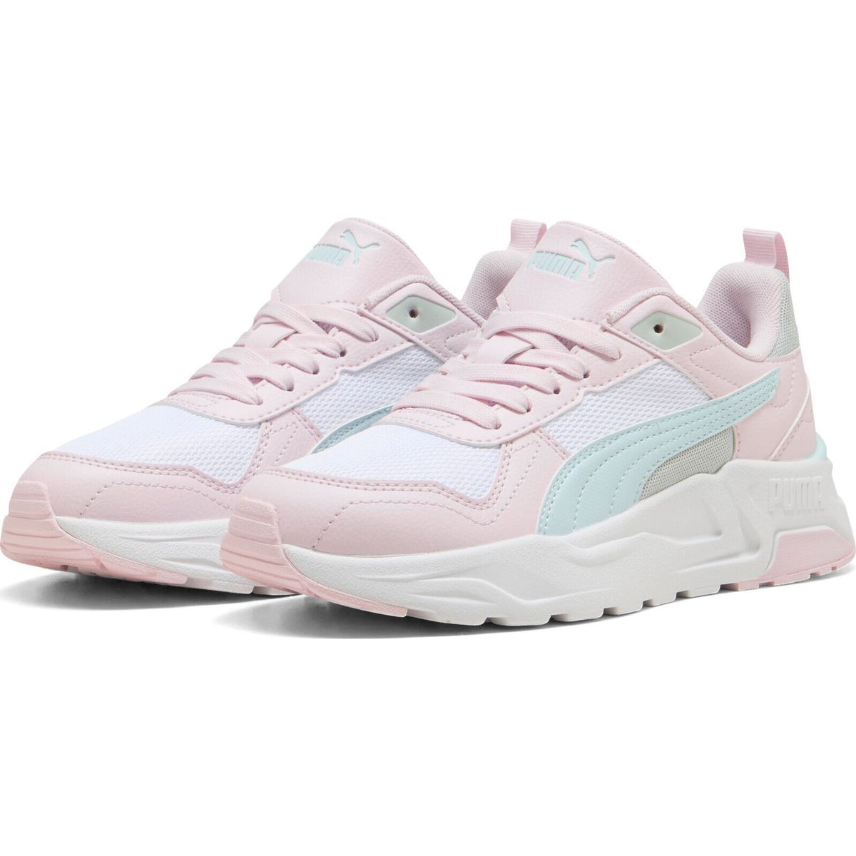 Puma Trinity 2 LT Jr puma white-aqua glow-powder pink (16) 4 403703-16-4