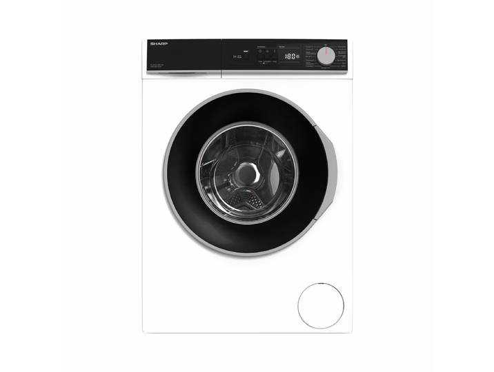 Sharp ES-NFA814BW1NA-DE Waschmaschine Frontlader – schwarz / weiss
