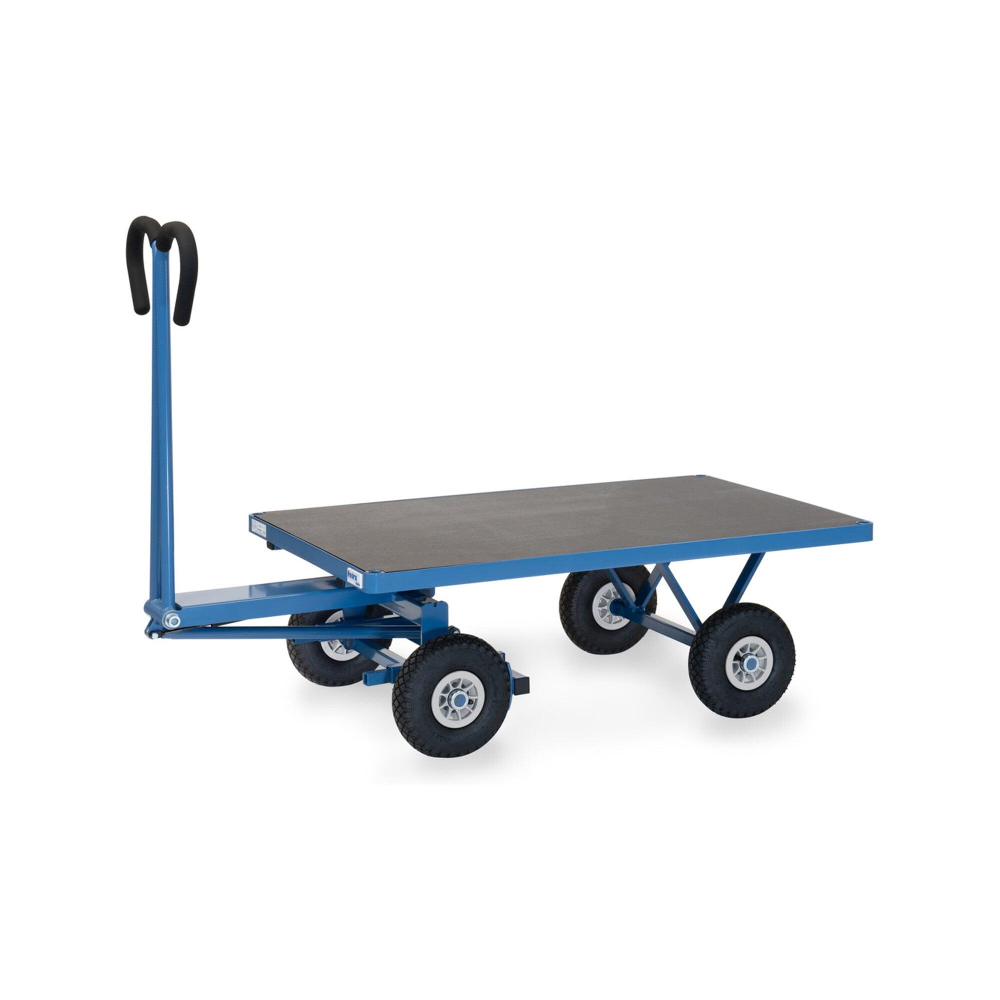 fetra Handpritschenwagen 6403L - Tragkraft 700kg Luft-Bereifung)