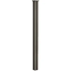 Prestige Home Living Outdoor WPC Sichtschutzzaun CARACAS 2x Pfosten - Grau