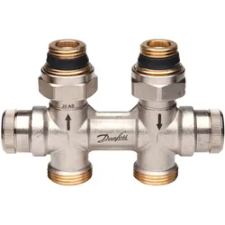 Danfoss dynamischer Hahnblock RLV-KDV für Ventil-HK R 1/2, Durchgang"