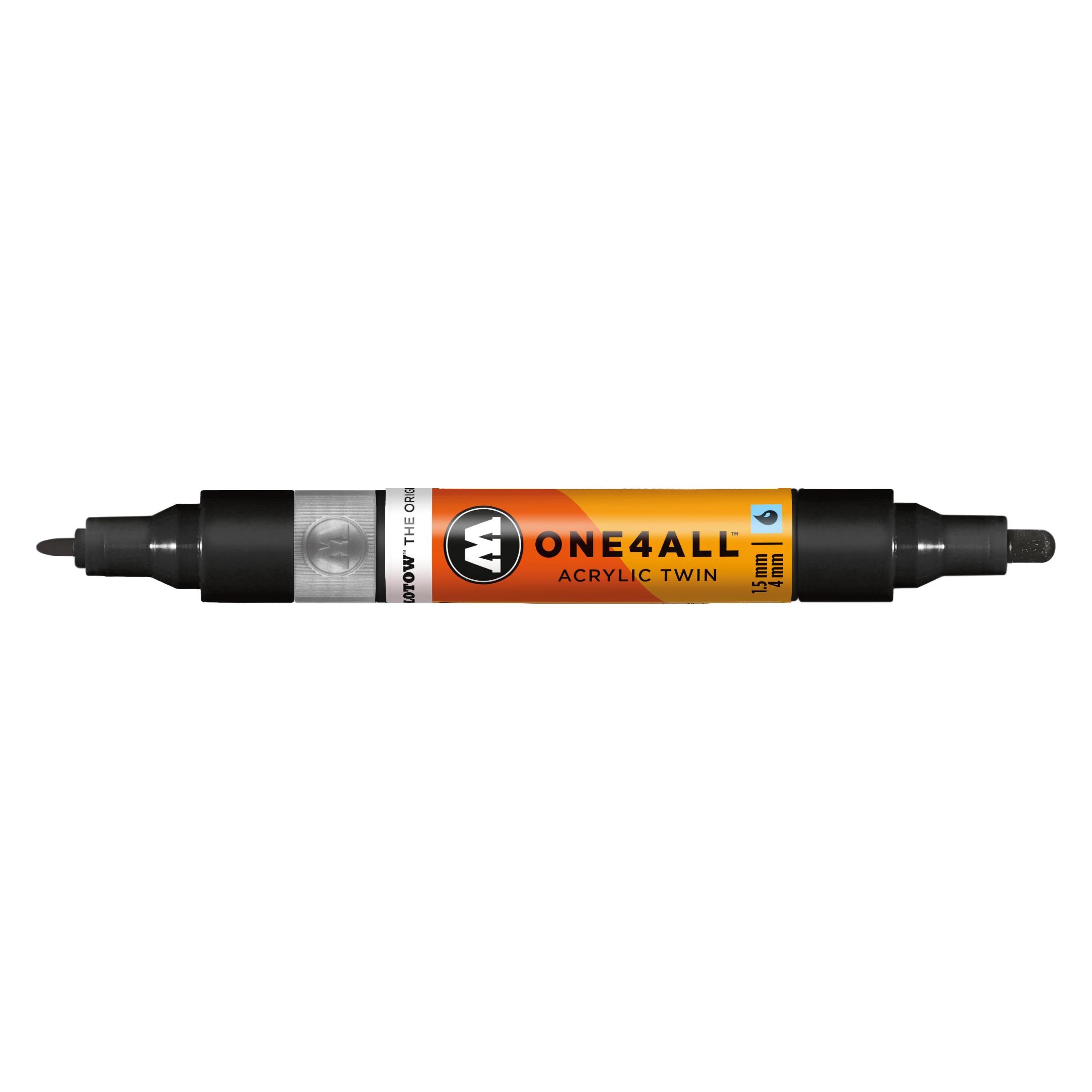 Molotow Acrylic Twin signalschwarz (1x) (MO227412)