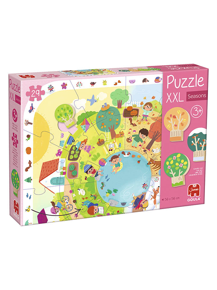 Jumbo XXL-Puzzle "Jahreszeiten" - ab 3 Jahren - onesize