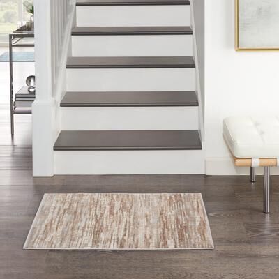 Nourison Elation Modern Abstract Stripe Area Rug